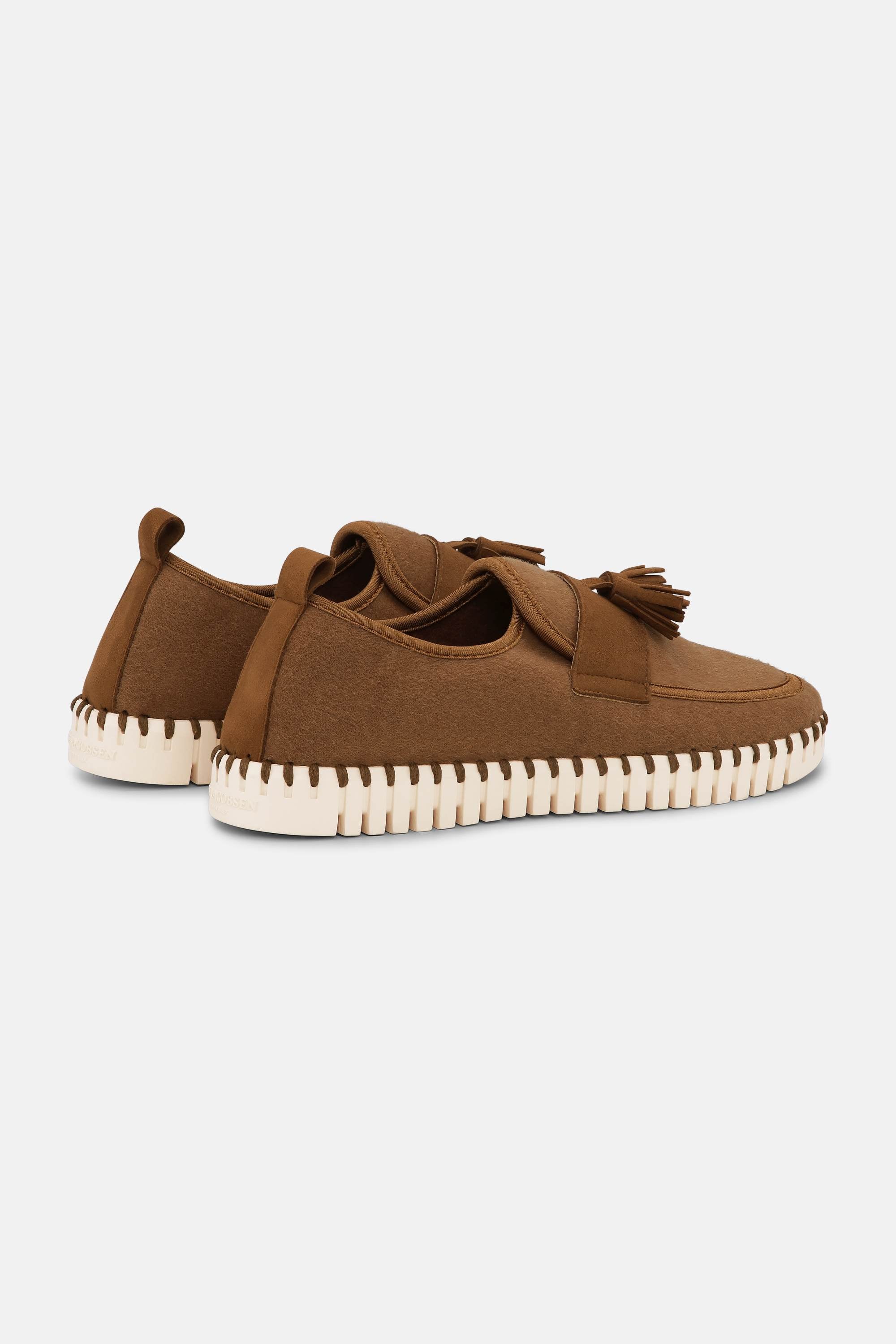 Tulip Wool Loafer - Cashew Pearled Ivory